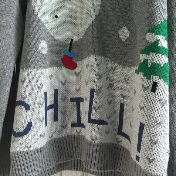 Sweater Forever 21 Size OX Christmas Winter - Picture 3 of 10